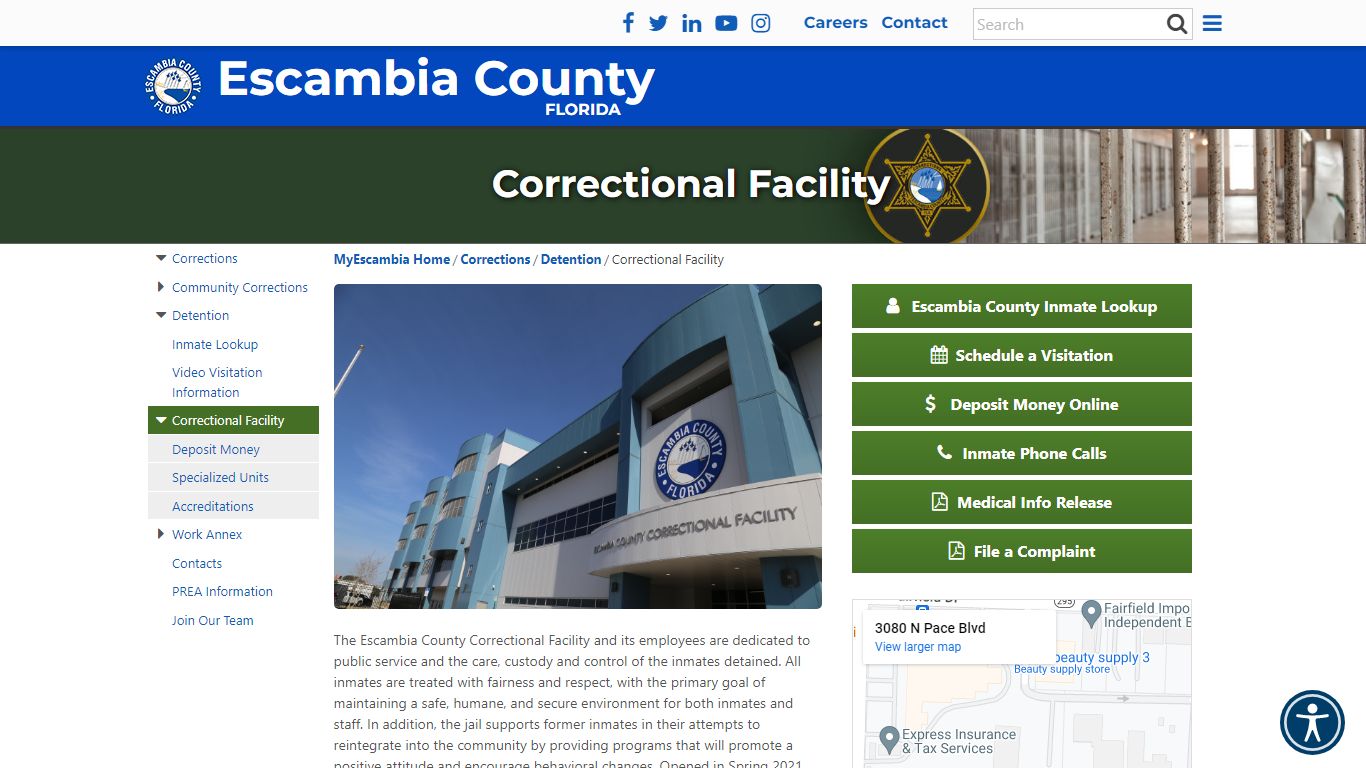 Correctional Facility - MyEscambia